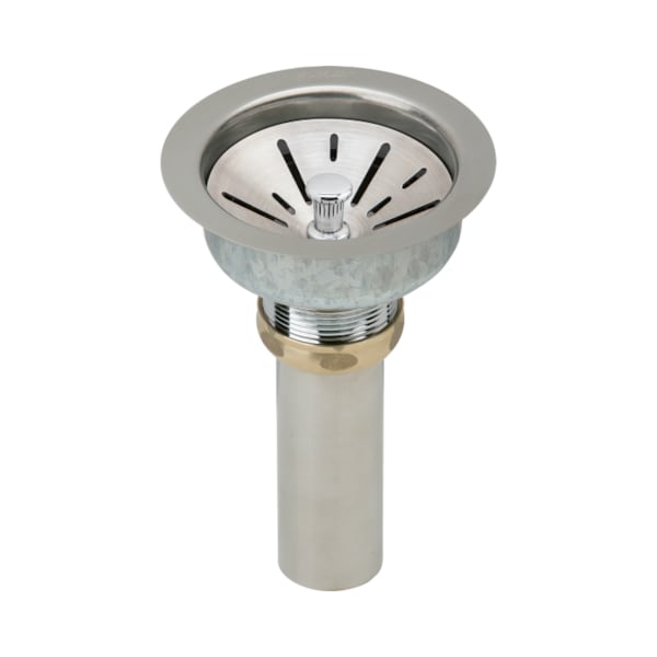 4.4375 in W x 4.4375 in L x 7.5625 in H, Stainless Steel